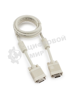 Кабель Gembird/Cablexpert VGA Premium,15M/15M,1.8м, тройной экран, феррит.кольца, пакет