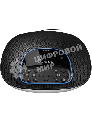 Веб-камера Logitech Group 1920x1080, 30 кадр/с, USB Type-A, микрофон (4 шт, шумоподавление), автоматическая фокусировка, автоосвещение, универсальное крепление, штатив в комплекте