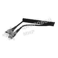 Кабель RITMIX RCC-424 Black Spring черный