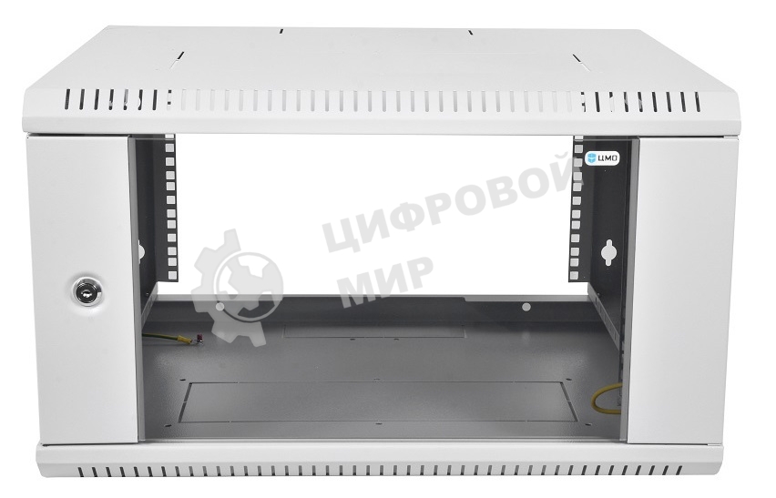 Шкаф телеком. настенный разборный 12U (600х350) дверь стекло (ШРН-Э-12.350) (1 коробка)
