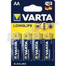 Батарейки VARTA Long Life AA блистер 4 04106101414