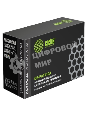 Картридж лазерный Cactus CS-FAT410A черный (2500 стр.) для Panasonic KX MB1500/MB1507/MB1520