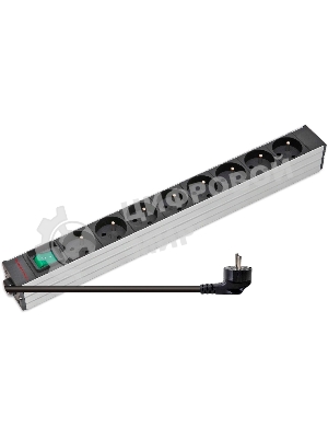 Блок распределения питания Sysmatrix PD 0804.019 гор.размещ. 8xSchuko базовые 10A Schuko 1.8м