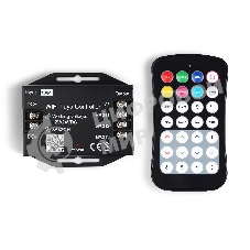 Контроллер GS11551 WIFI Tuya RGB 24A 12V 288W/ 24V 576W (ПДУ Радио 2.4G CR2025)