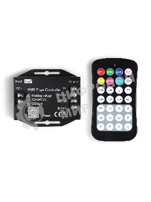 Контроллер GS11551 WIFI Tuya RGB 24A 12V 288W/ 24V 576W (ПДУ Радио 2.4G CR2025)