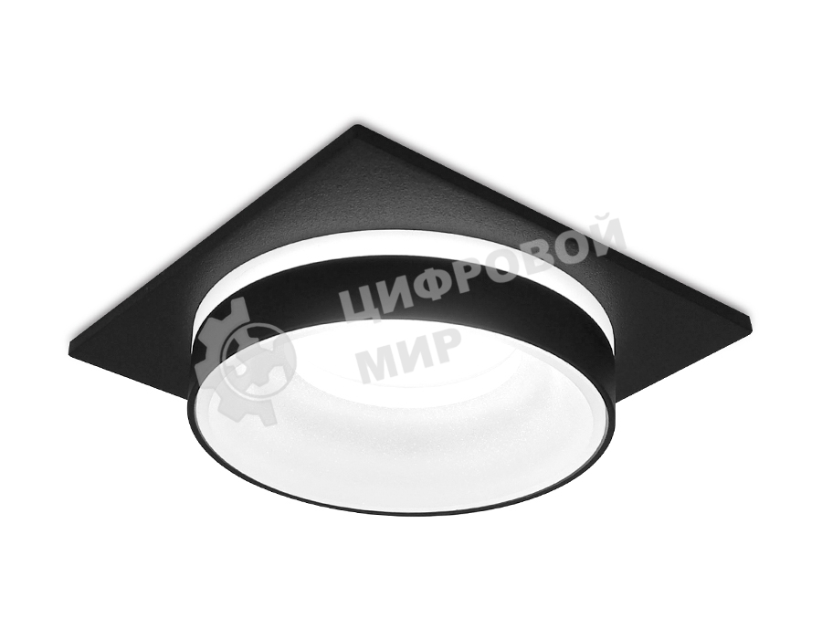 Светильник Ambrella light TN315 SBK черный песок GU5.3 92*92*40