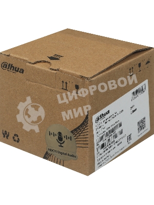 Камера видеонаблюдения Dahua DH-HAC-T5E20P-A-0280B, аналоговая, 2 Мп, 2.8 мм, белая