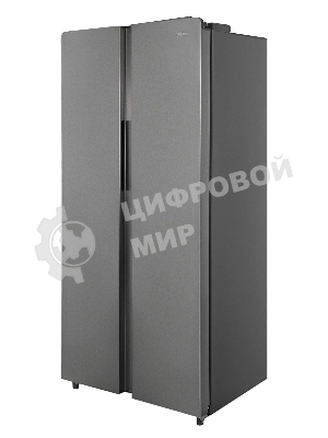 Холодильник Hyundai CS4083FIX 2-хкамерн. нержавеющая сталь (двухкамерный)