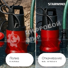 Насос Starwind WPS650-8.8 650Вт 12000л/час центробежный