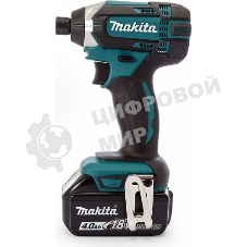 Гайковерт аккумуляторный Makita DTD152RMEуд 18В 2х4А·ч LI-ION 0-3500об/м 1/4'' 1.3кг 165Нм
