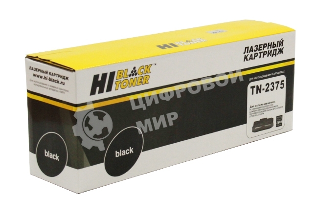 Картридж Brother HL-L2300/2305/2320/2340/2360 (Hi-Black) TN-2375, 2,6K    