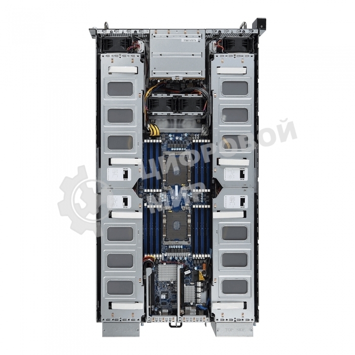 Серверная платформа Gigabyte G291-2G0 HPC Server - 2U 16 x Tesla P4 GPU Server 2 x LGA 3647 DDR4
