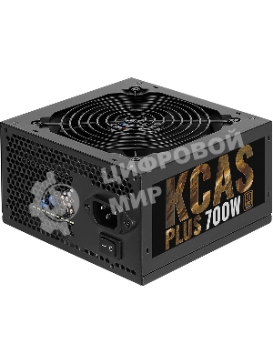 Блок питания Aerocool/Formula AC KCAS PLUS 700, 700Вт, 80 PLUS Bronze, 120мм черный (аналог Aerocool KCAS PLUS 700W)