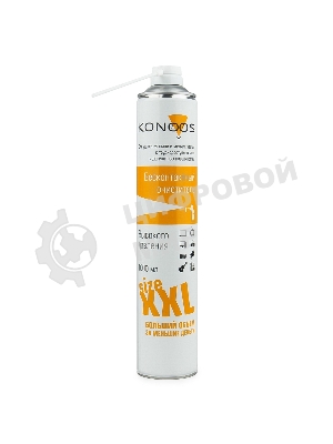 Очиститель KAD-1000 - спрей: Сжатый воздух для продувки пыли Konoos, 1000 мл