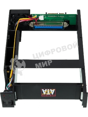 Сменный бокс для HDD AgeStar SR3P-SW-2F SATA пластик черный 3.5