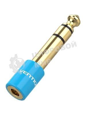 Переходник Vention Jack 3.5 мм F/6,5 мм M VAB-S01-L
