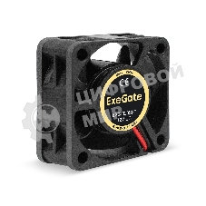 Вентилятор для корпуса ExeGate EX04020S2P черный, 40 мм, 6500 об/мин, 28 дБ, 2 pin