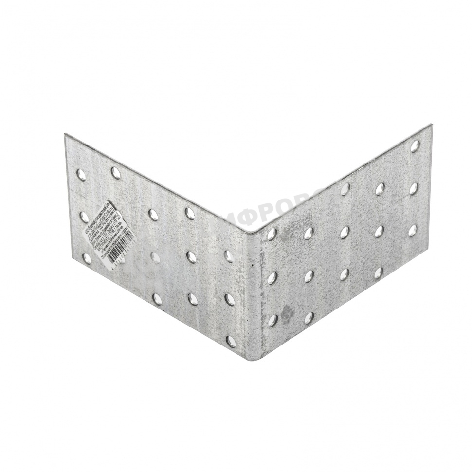 Крепежный уголок равносторонний Сибртех, KUR 100x100x60 мм