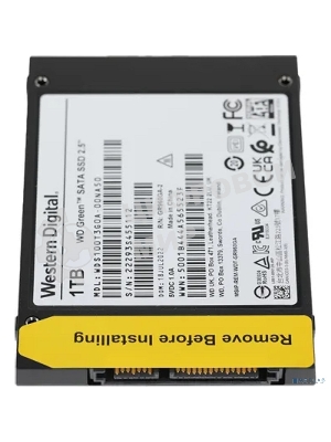 Накопитель SSD WD Green WDS100T3G0A, 1000Gb, SATA III, 2.5