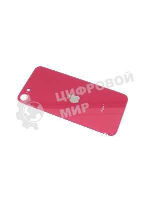 Задняя крышка (стекло) в сборе со стеклом камеры для Apple iPhone SE2, iPhone SE3 красная