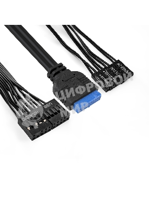 Компьютерный корпус Minitower ExeGate BAA-105U2-01-UNS450 (mATX, БП UNS450 с вент. 12см, 2*USB+2*USB 3.0, аудио, черный)