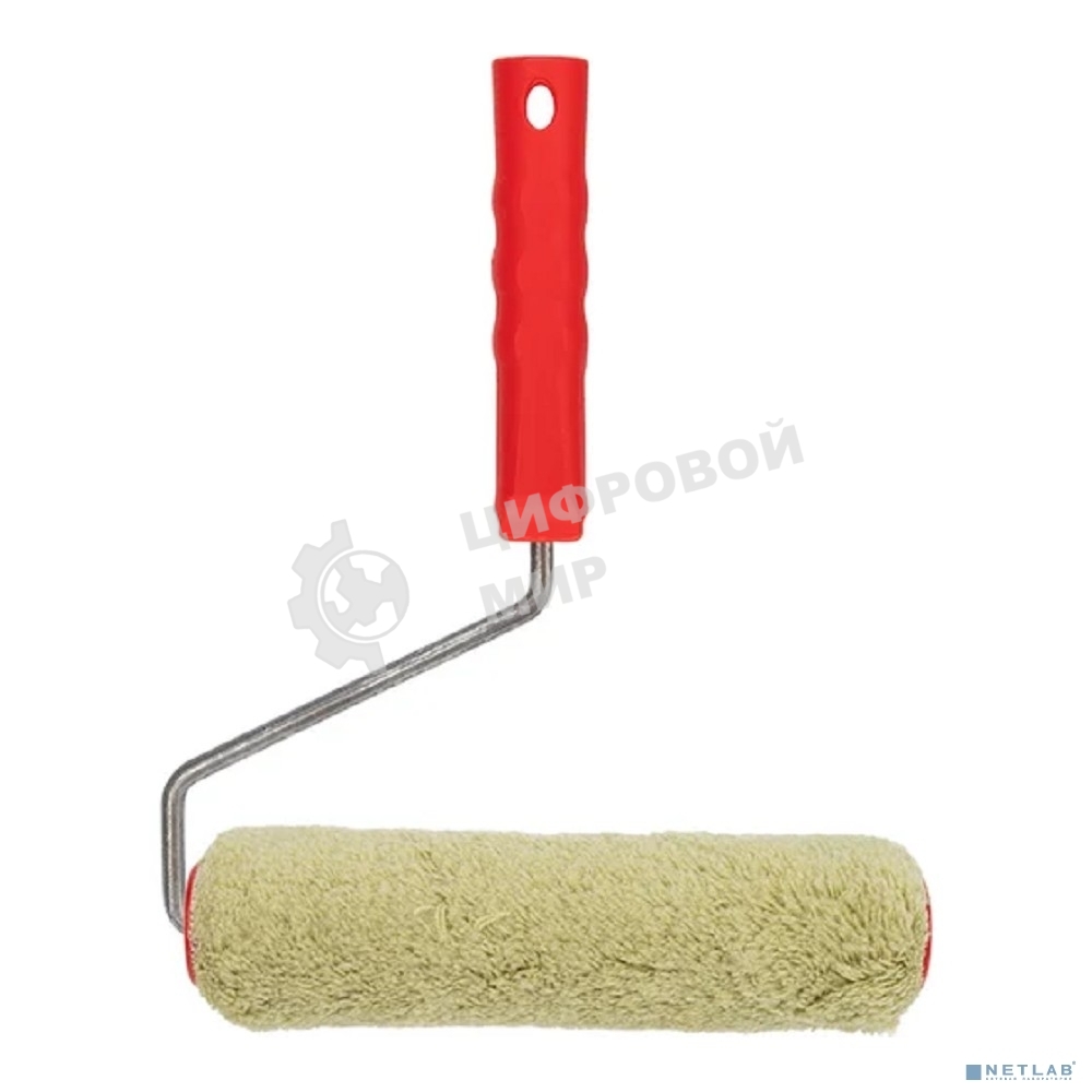 Валик Rexant полиакрил зеленый, ворс 18 мм, ширина ролика 240 мм, Ø 42 мм, бюгель 8 мм серия 