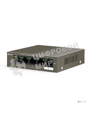 Коммутатор Tenda TEF1105P-4-63W 5PORT 10/100M