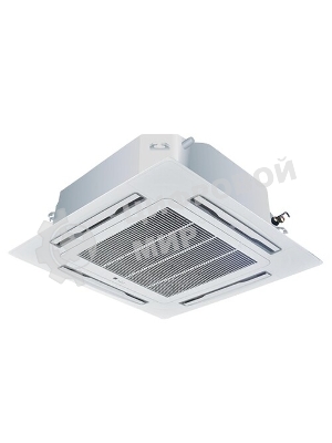 Кондиционер кассетный Neoclima NS/NU-60BT3 60000 BTU, 160 м², 43 дБ, охлаждение, обогрев, осушение, белый