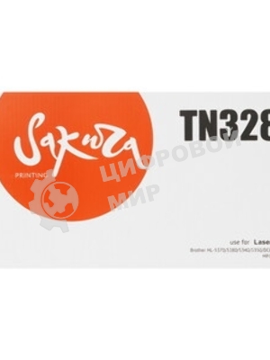 Картридж лазерный Sakura TN3280/650 для Brother HL-5370/5380/5340/5350 DCP-8070/8085 MFC-8880/8370, черный, 8000 к.