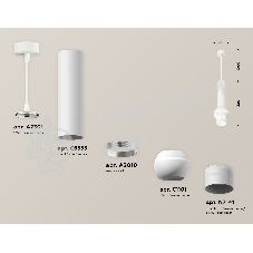 Светильник Ambrella XP1101011 SWH/FR белый песок/белый матовый MR16 GU5.3 LED 3W 4200K (A2301,C6355,A2010,C1101,N7141)