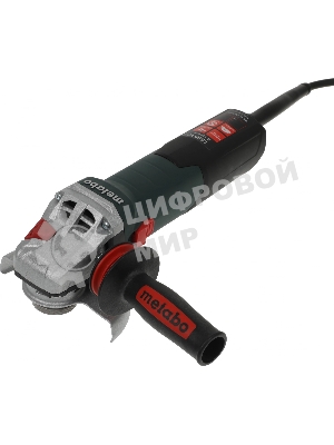 Угловая шлифовальная машина Metabo WE 15-125 Quick 1550вт, 125мм, 3.5Нм,эл-ка, 11000 об/мин, кейс, вес 2.5 кг