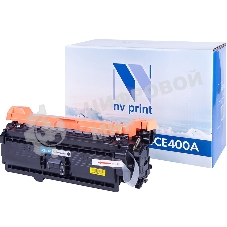Картридж лазерный NVPrint совместимый HP CE400A черный для CLJ Color M551 (5000k)