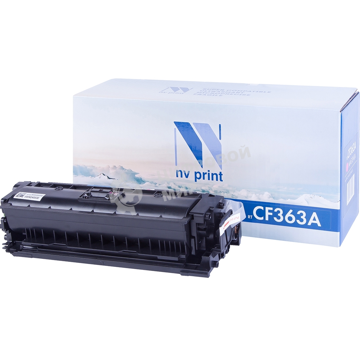 Картридж лазерный NVPrint совместимый НР CF363A Magenta для LJ Color M552/M553 (5000k)
