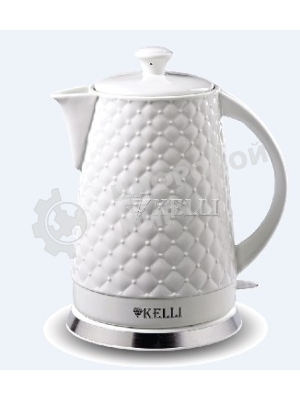 Чайник электрический керамический Kelli KL-1340,Объем: 1.8 л