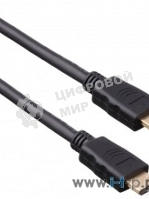 Кабель Exegate EX194337RUS HDMI (19M -19M) 10м Exegate, v1.4b, позолоченные контакты