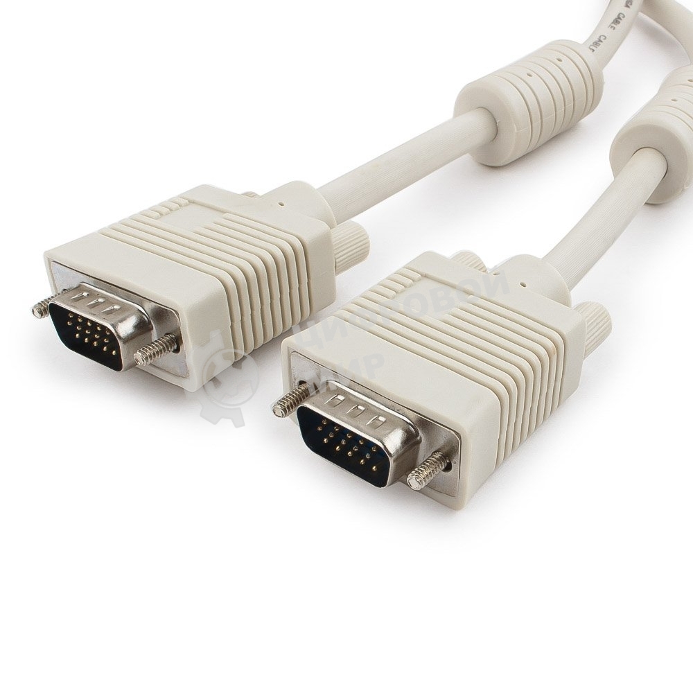 Кабель Gembird/Cablexpert VGA Premium,15M/15M,1.8м, тройной экран, феррит.кольца, пакет