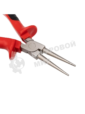 Круглогубцы Rexant 160 мм никелированные, двухкомпонентные рукоятки