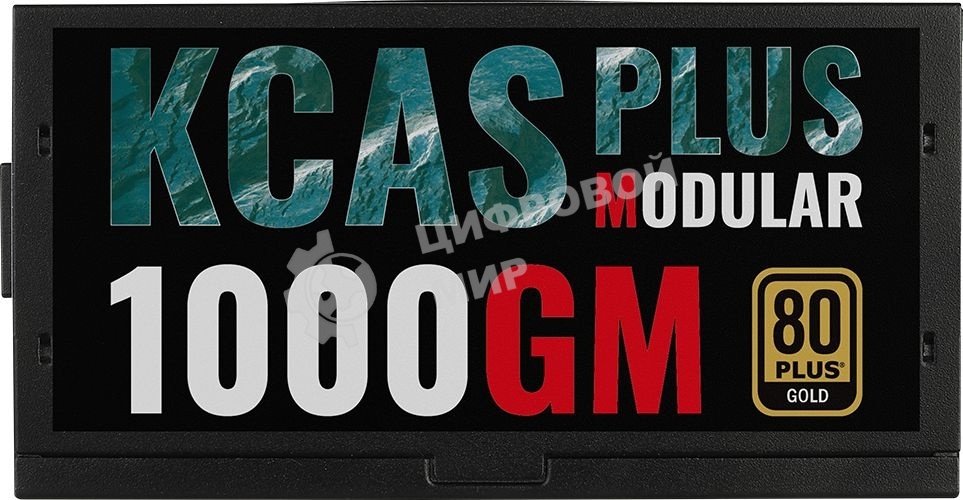 Блок питания Aerocool/Formula KCAS PLUS 1000GM V2 RTL (ACPG-KPK0FEC.12), 1000Вт, 80 PLUS Gold, 140мм, модульный, черный