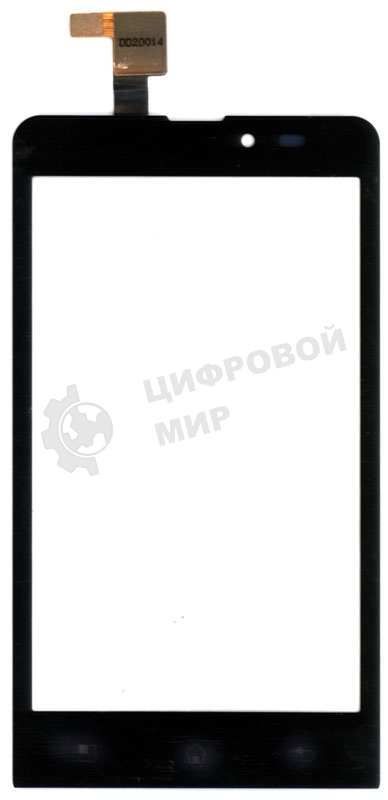 Сенсорное стекло (тачскрин) для LG OPTIMUS LTE Tag, черное