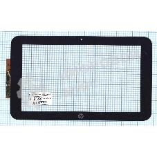 Сенсорное стекло (тачскрин) для HP Pro Slate 10, черное