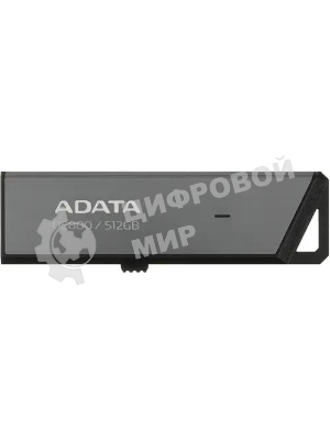 Флешка USB ADATA UE800 (AELI-UE800-512G-CSG), 512Gb, Type-C USB 3.2, R/W 1000/1000, серебристый