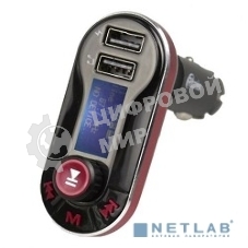 Автомобильный FM-модулятор Ritmix FMT-A780 черный SD USB