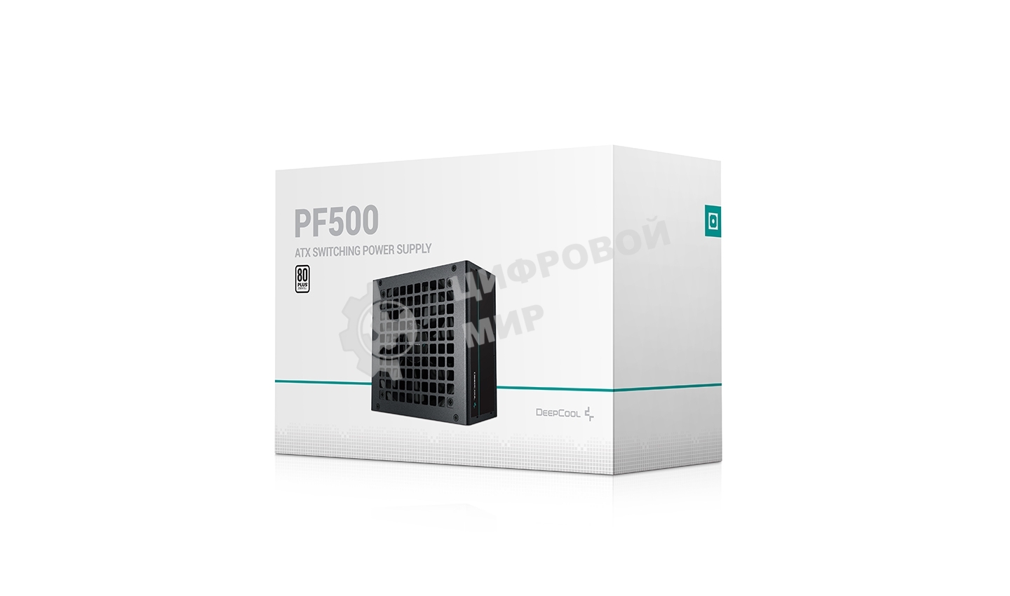 Блок питания Deepcool/GamerStorm PF500, 500Вт, 80 PLUS, 120мм, черный