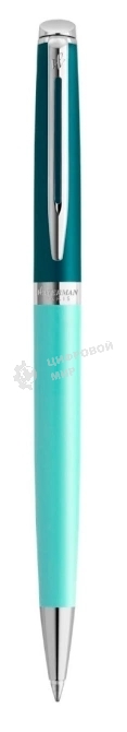 Ручка шариковая Waterman Hemisphere Colour Blocking (2190125) Green CT, M, синие чернила, подарочная коробка