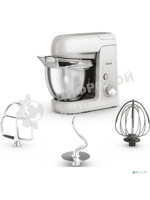 Кухонная машина Tefal Bake Partner QB520B38, серый/серебристый