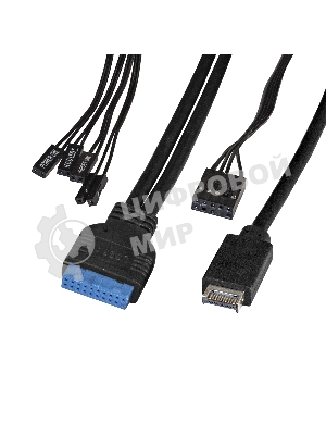 Компьютерный корпус Miditower ExeGate XP-332UC-UNS350 (ATX, БП UNS350 с вент. 12см, 2хUSB 3.0/1хTypeC, аудио, черный)