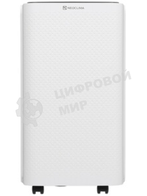 Осушитель воздуха Neoclima ND-10RH белый, 10 л/сутки, 2 л, гигростат, очистка воздуха