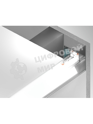 Алюминиевый профиль Ambrella light GP4050AL серебро 2000*51.27*34