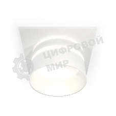 Комплект встраиваемого светильника Ambrella light XC6520062 SWH/FR белый песок/белый матовый MR16 GU5.3 (C6520, N6235)