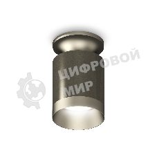Светильник Ambrella Light XS6303120 DCH/MCH черный хром/хром матовый MR16 GU5.3 (N6904, C6303, N6133)